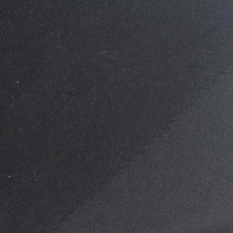 Brushed Polyester Stretch Milk Silk Knit Fabric, 100 gsm, 165 cm — Grey
