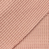 Polyester Stretch Waffle Knit Fabric, 200 gsm, 185 cm — Pink — photo 1