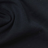 Polyester Stretch Rib Knit Fabric, 330 gsm, 150 cm — Navy — photo 1
