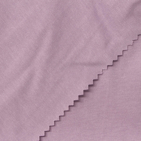 100% Cotton Interlock Knit Fabric, 210 gsm, 163 cm — Purple