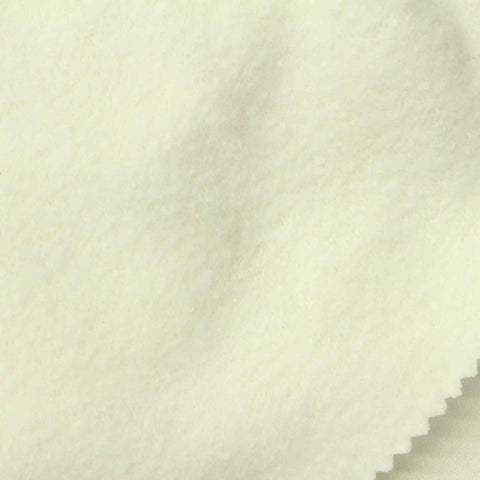 Brushed Cotton Polyester French Terry Fabric, 225 gsm — Green