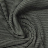 Polyester Stretch Rib Knit Fabric, 300 gsm, 127 cm — Green — photo 1