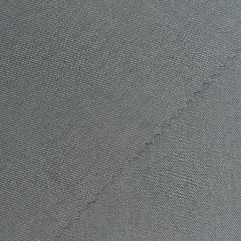 Polyester Stretch Woven Fabric, 280 gsm, 145 cm — Grey, ref EF-273267