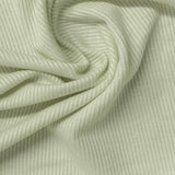 Viscose Nylon Metallic Stretch Rib Knit Fabric, 170 gsm, 150 cm — Green — photo 1