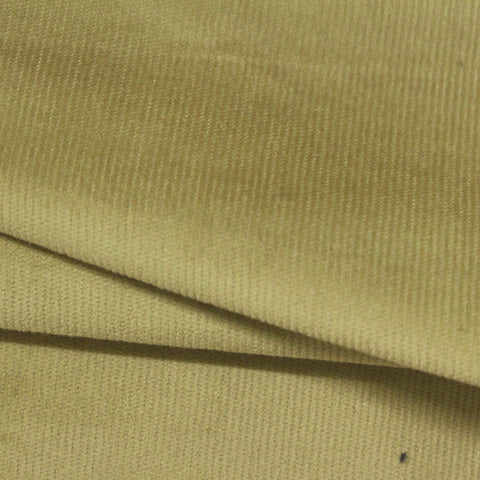 Cotton Stretch Corduroy Fabric, 295 gsm — Khaki