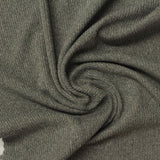 Heathered Grey-Green Marl Rib Knit, Polyester, 200 gsm — photo 1