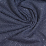 White Dots Mesh, Poly-Cotton — photo 1