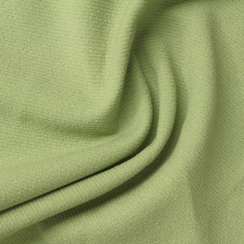 Polyester Stretch Knit Fabric, 300 gsm, 150 cm — Green