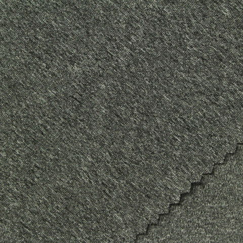 Heathered Grey Marl Knit, Polyester, 280 gsm