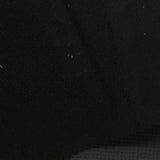 Polyester Viscose Stretch Waffle Knit Fabric, 450 gsm, 185 cm — Black — photo 1