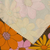 Pink Flowers Milk Silk Knit, Polyester, 220 gsm — photo 1