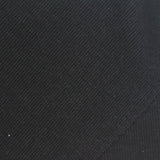 Tencel Lyocell Stretch Rib Knit Fabric, 230 gsm, 150 cm — Black — photo 1