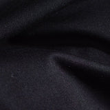 Black Interlock Knit, Viscose-Poly — photo 1
