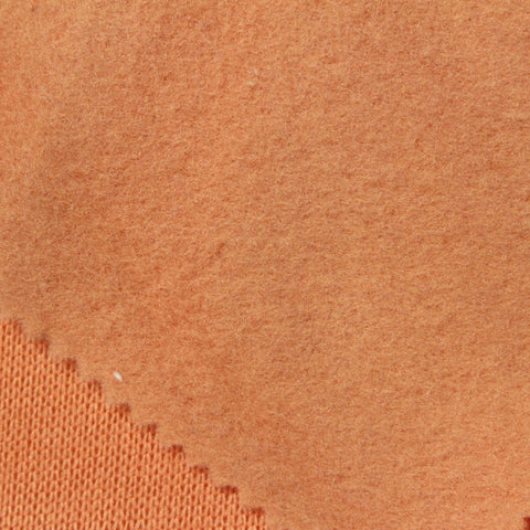100% Polyester Chunky Knit Fabric, 251 gsm, 160 cm — Orange
