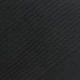 Polyester Viscose Stretch Rib Knit Fabric, 325 gsm, 130 cm — Black — photo 1