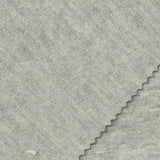 Light Grey Marl Rib Knit, Poly-Cotton, 280 gsm, 160 cm — photo 1