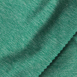 Green Marl Birdseye Knit, Polyester, 145 gsm — photo 1