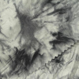 Black Tie-Dye Jersey Knit, Viscose — photo 1