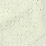 Cream Eyelet Jacquard, Polyester, 180 gsm — photo 1