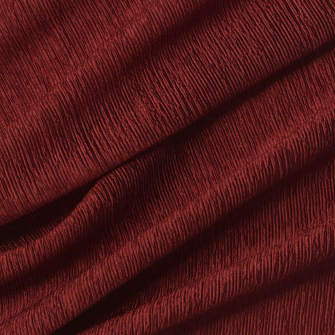 Acetate Nylon Crepe Fabric, 65 gsm, 145 cm — Red