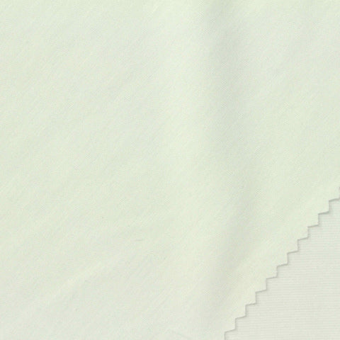 Viscose Nylon Stretch Ponte Knit Fabric, 180 gsm, 165 cm — White
