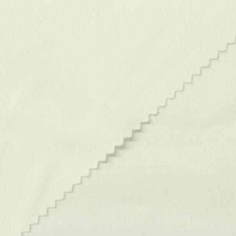 100% Cotton Interlock Knit Fabric, 200 gsm, 160 cm — White