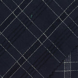 White Check Woven, Cotton — photo 1