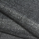 Grey Herringbone Jacquard, Polyester, 420 gsm — photo 1