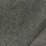 Grey Marl Rib Knit, Cotton-Poly, 347 gsm — photo 1