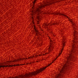 Orange Textured Bouclé, Cotton-Poly — photo 1
