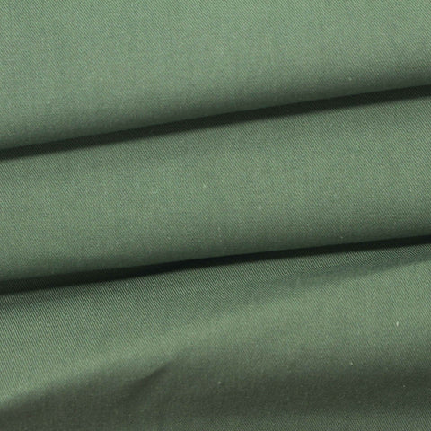 100% Cotton Twill Fabric, 140 gsm, 160 cm — Green