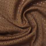 100% Polyester Warp Knit Fabric, 155 gsm — Brown — photo 1
