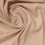 Tencel Lyocell Polyester Rib Knit Fabric, 150 gsm, 167 cm — Beige — photo 1