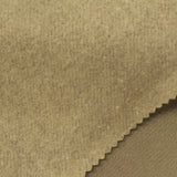 Brushed Polyester Cotton French Terry Fabric, 280 gsm, 165 cm — Khaki — photo 1