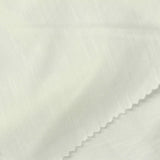 Slub 100% Polyester Jersey Knit Fabric, 170 gsm, 160 cm — White — photo 1
