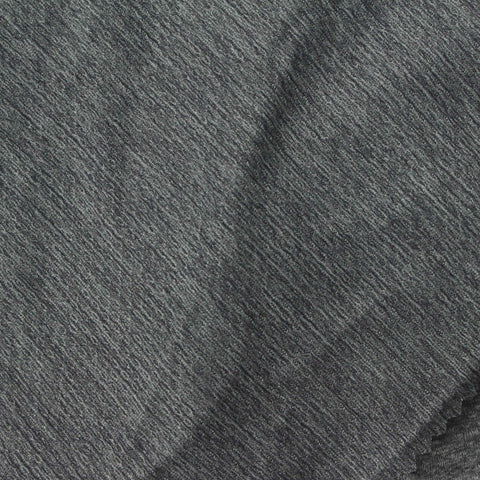 Heathered Charcoal Textured-Marl Mesh, Polyester