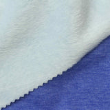 Blue Marl Velvet, Polyester, 300 gsm — photo 1