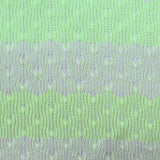 Jacquard Viscose Polyester Chunky Knit Fabric, 165 gsm, 155 cm — Green — photo 1