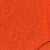 Polyester Viscose Stretch French Terry Fabric, 240 gsm, 160 cm — Orange — photo 1