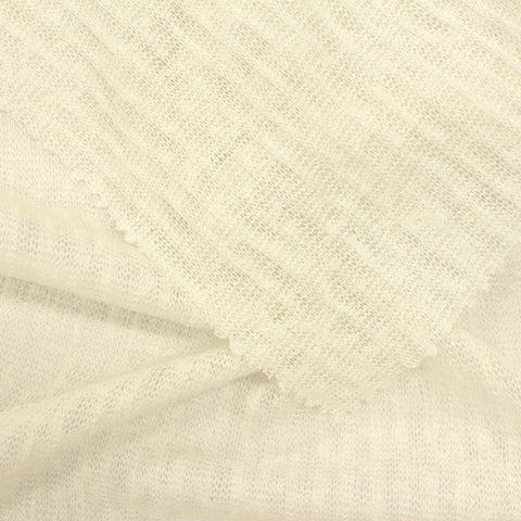 Polyester Rib Knit Fabric, 114 gsm, 153 cm — Yellow