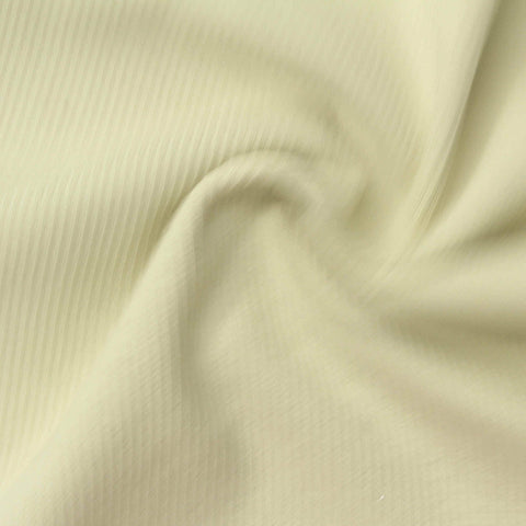 Cotton Stretch Rib Knit Fabric, 300 gsm, 130 cm — Yellow