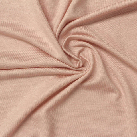 Viscose Stretch Jersey Knit Fabric, 142 gsm — Beige