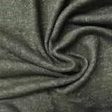 Dark Olive Marl Chunky Knit, Viscose-Poly, 199 gsm — photo 1