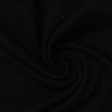 Polyester Viscose Stretch Knit Fabric, 240 gsm, 185 cm — Black, ref EF-238137 — photo 1