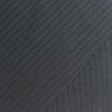 Polyester Viscose Stretch Rib Knit Fabric, 330 gsm, 135 cm — Grey — photo 1