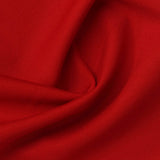 Viscose Nylon Stretch Ponte Knit Fabric, 280 gsm, 160 cm — Red — photo 1