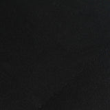 Acetate Stretch Rib Knit Fabric, 250 gsm, 142 cm — Black — photo 1