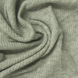Green Marl Rib Knit, Cotton, 170 gsm — photo 1
