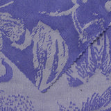 Purple Abstract Jacquard, Polyester — photo 1