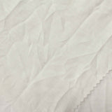 100% Polyester Plissé Fabric, 130 gsm, 150 cm — White — photo 1